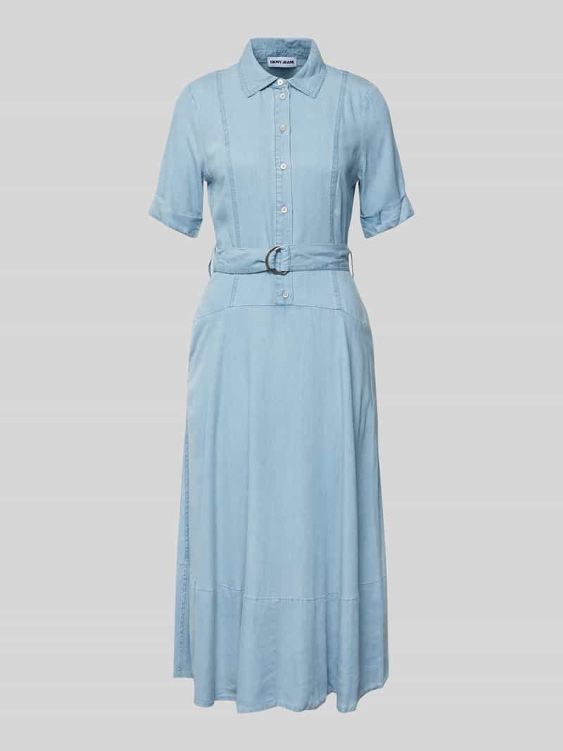 DKNY Midi-jurk in denimlook