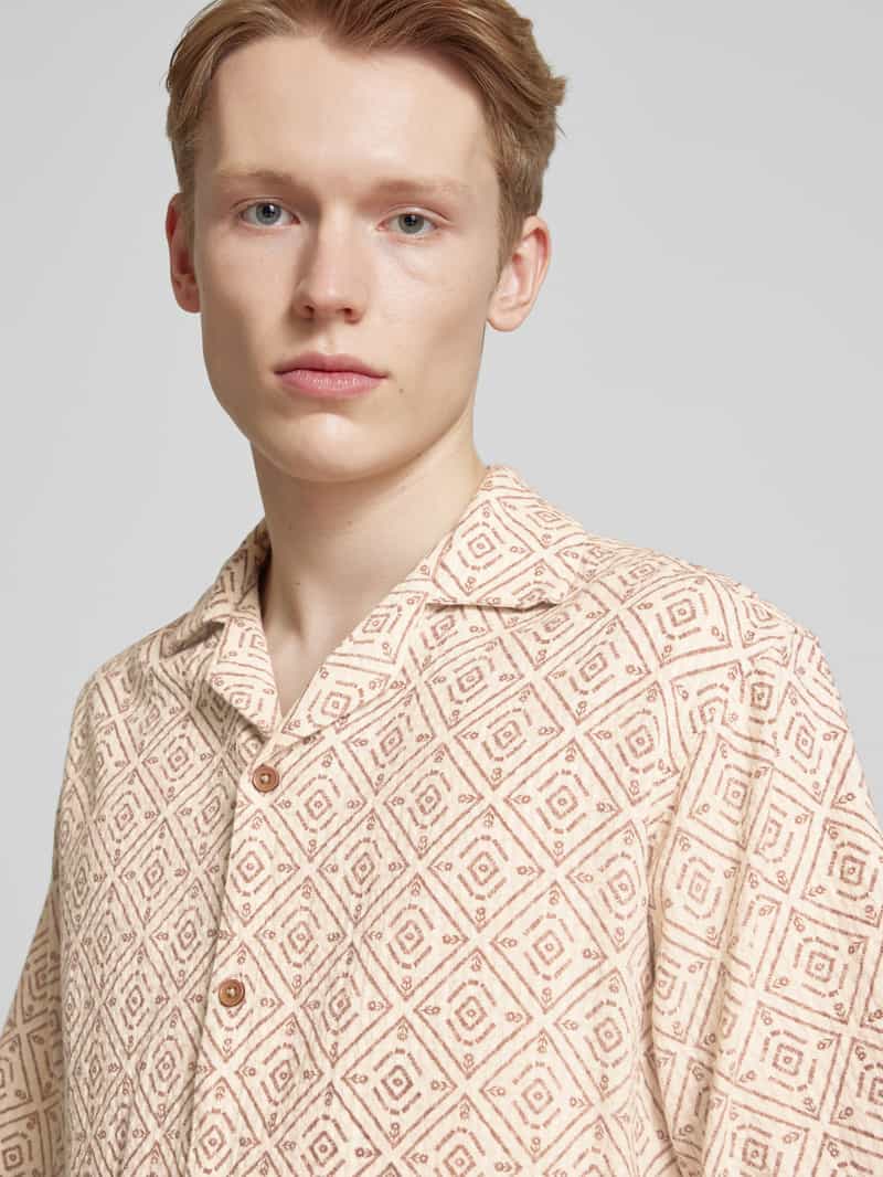 jack & jones Regular fit vrijetijdsoverhemd met resortkraag model 'BLUVINCENT'