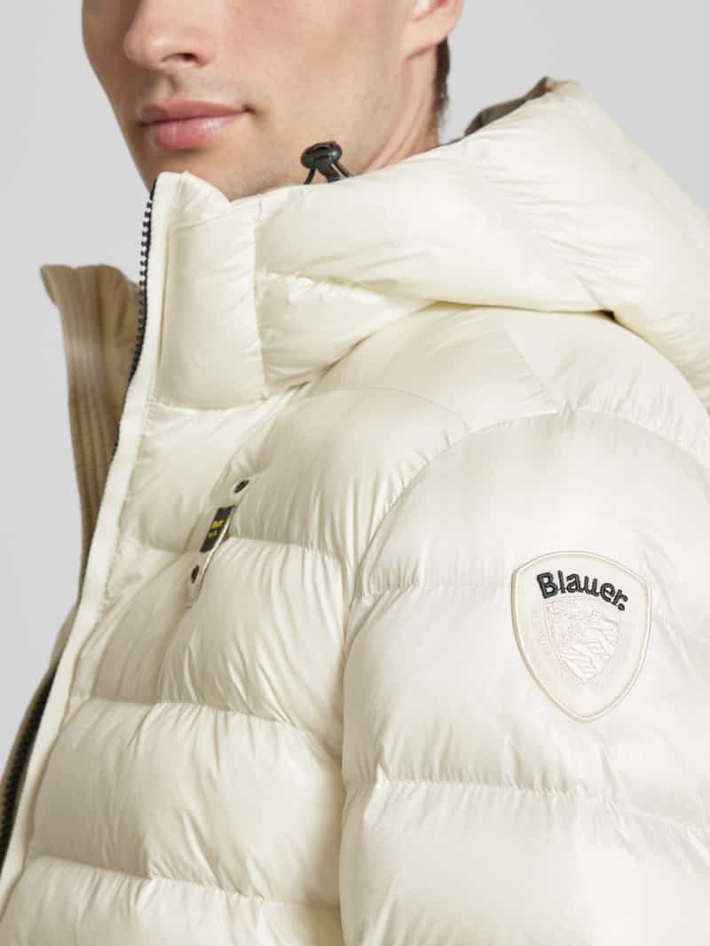 Blauer Usa Regular fit gewatteerd jack met capuchon model 'ADAMS'