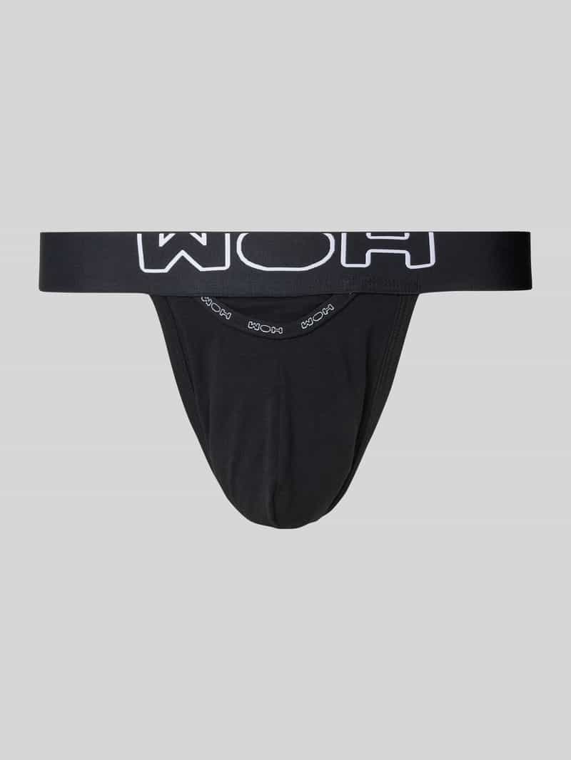 Suspensoir met elastische band met label
