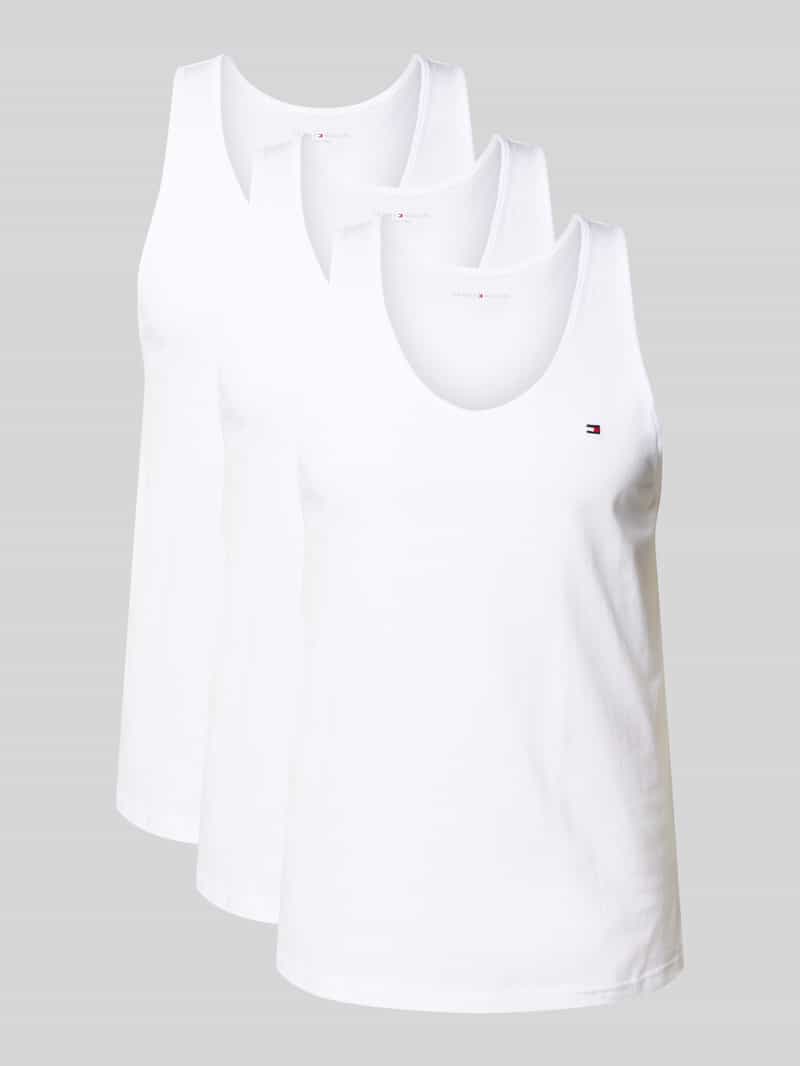 Tommy Hilfiger Regular fit tanktop van puur katoen
