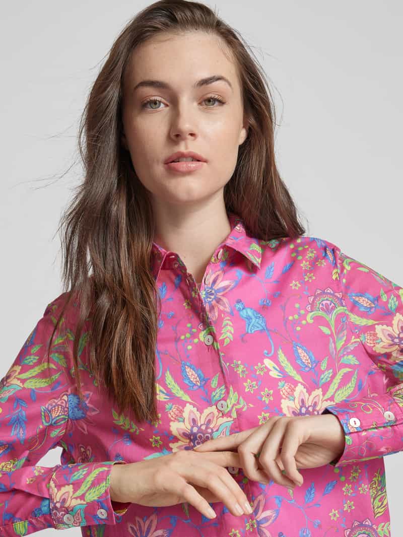 Christian Berg Woman Blouse met all-over print