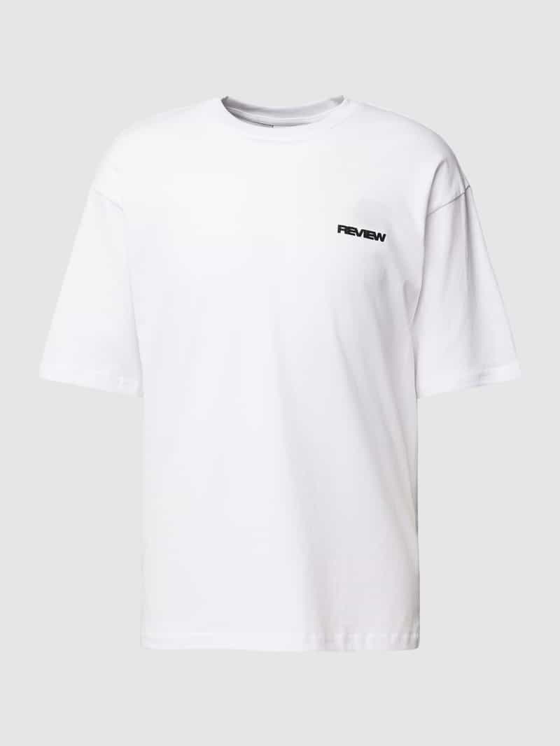 T-shirt met ronde hals REVIEW