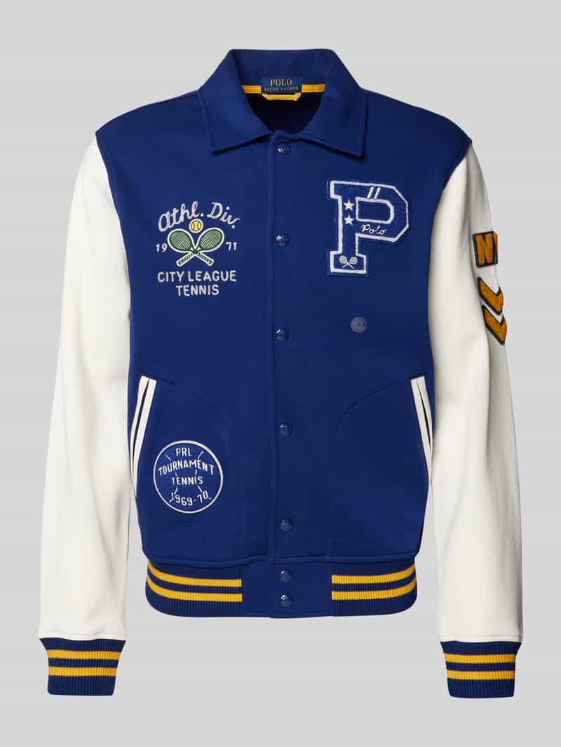 Polo Ralph Lauren Collegejack met motiefbadges