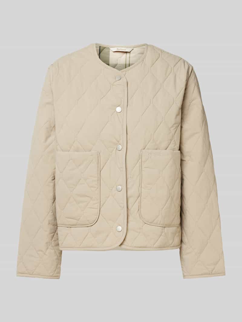 Barbour Gewatteerd jack met opgestikte zakken model 'MONROE'
