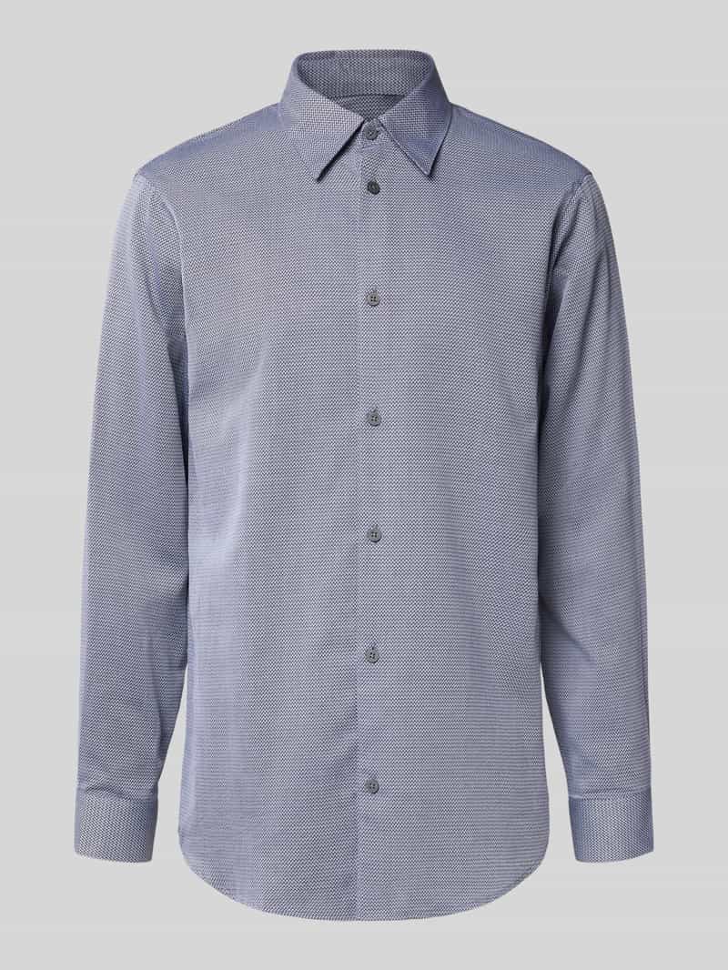 Armani Exchange Regular fit vrijetijdsoverhemd met kentkraag