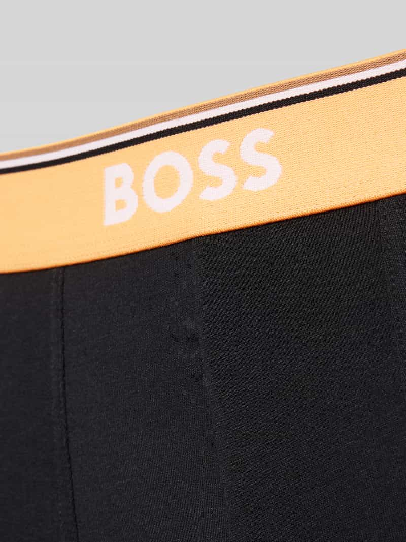 Boss Boxershort met elastische band met logo in een set van 3 stuks