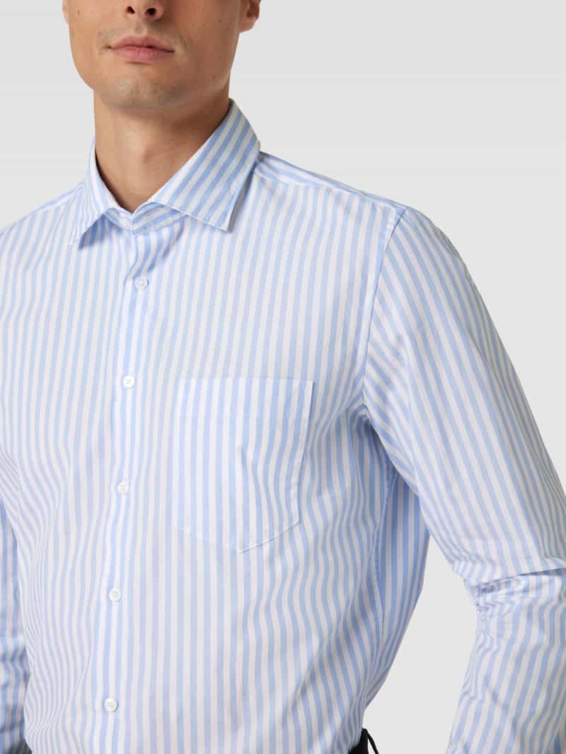 seidensticker Slim fit zakelijk overhemd met streepmotief model 'New Kent'