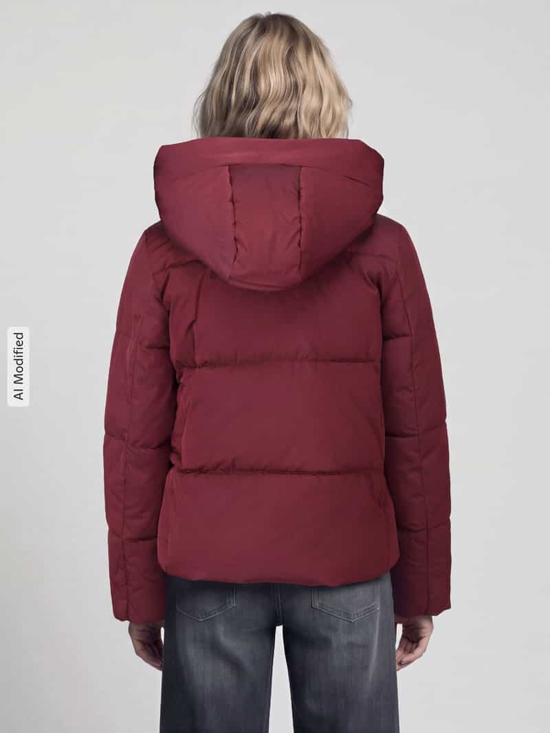 Vero Moda Gewatteerd jack met hoge capuchon model 'STELLA'