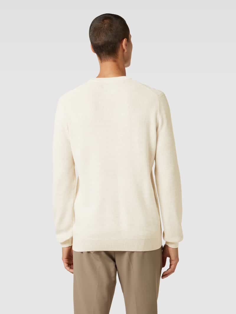 Gebreide pullover met ribboorden MCNEAL