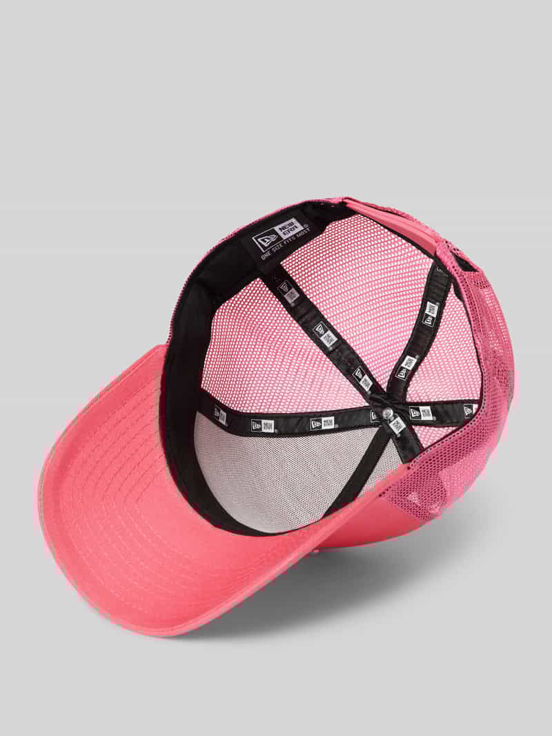 new era Trucker-pet met motiefstitching model 'LEAGUE'