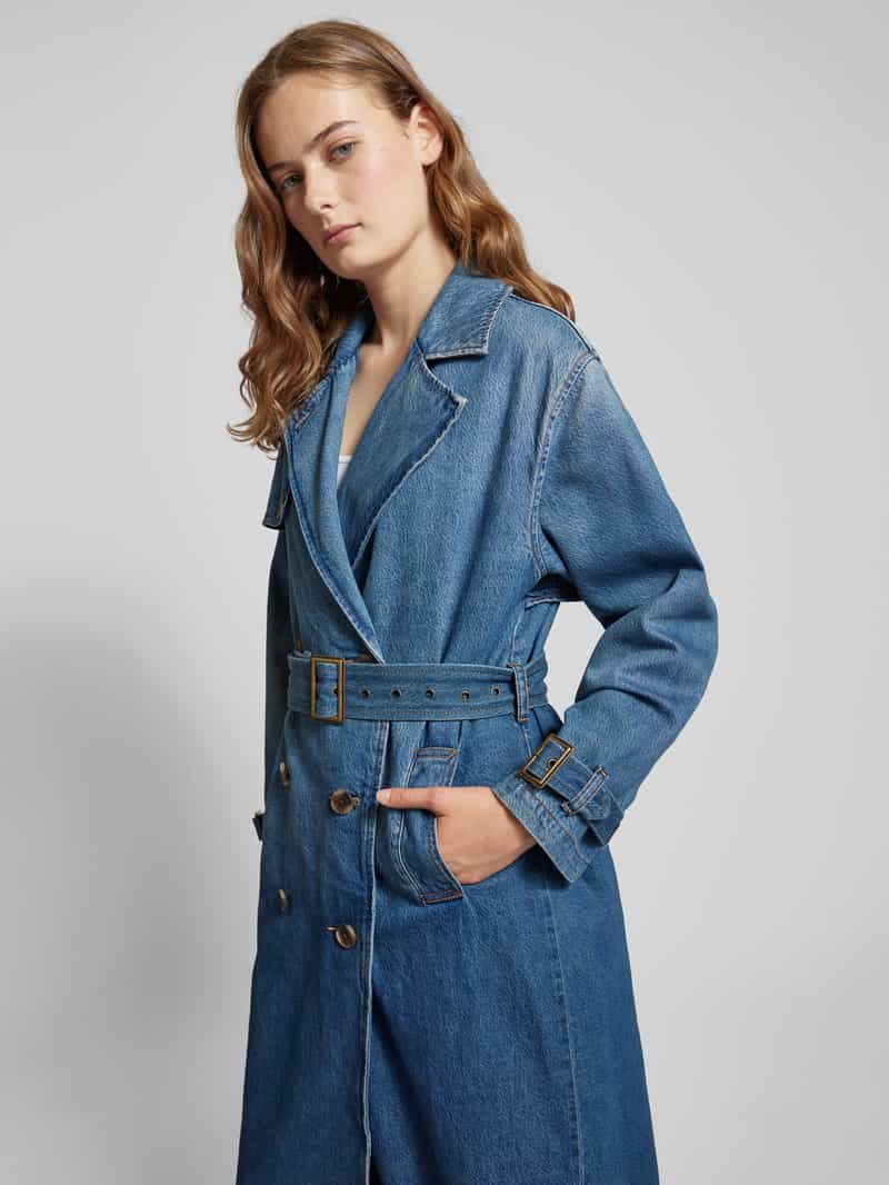Levi's Jeanstrenchcoat met tailleriem model 'SPADE'