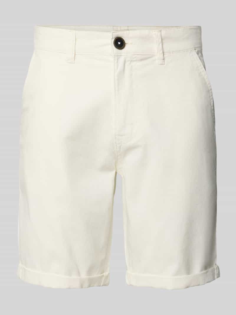 Blend Korte chino van linnenmix