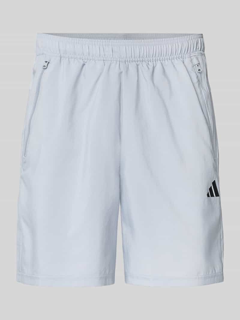 adidas Training Korte broek met ritszakken en logoprint