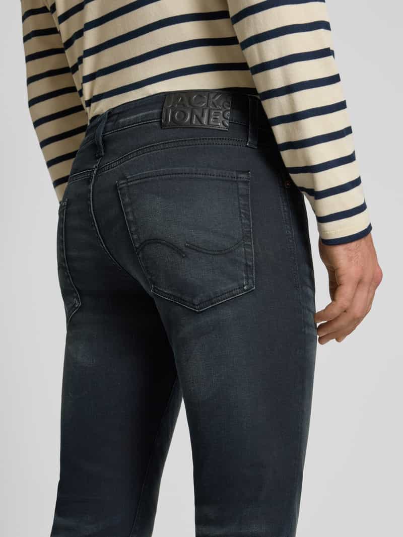 jack & jones Slim fit jeans in used-look model 'GLENN'