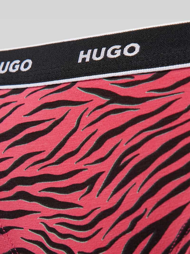HUGO String met elastische band met label in een set van 3 stuks