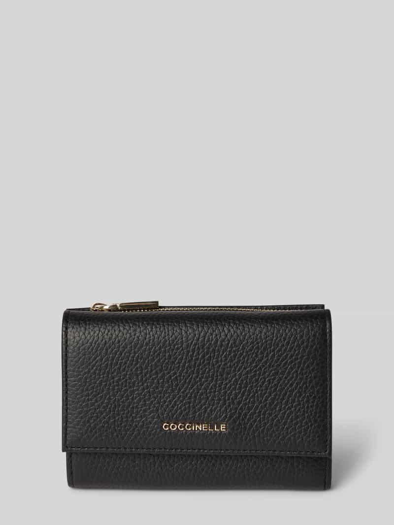 Coccinelle Portemonnee met labelapplicatie
