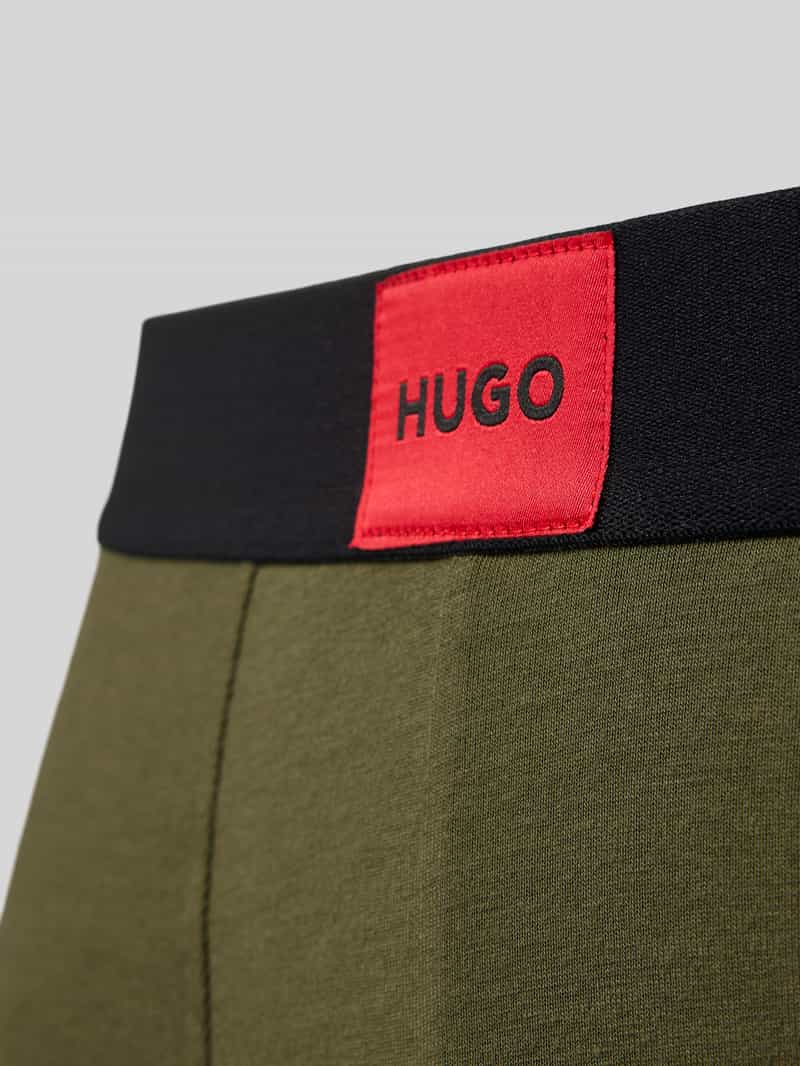 HUGO Boxershort van katoenmix in een set van 3 stuks model 'GALAXY
