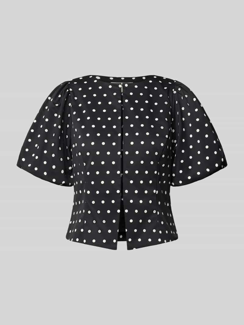 NEO NOIR Slim fit blouse in all-over look model 'ANELA'
