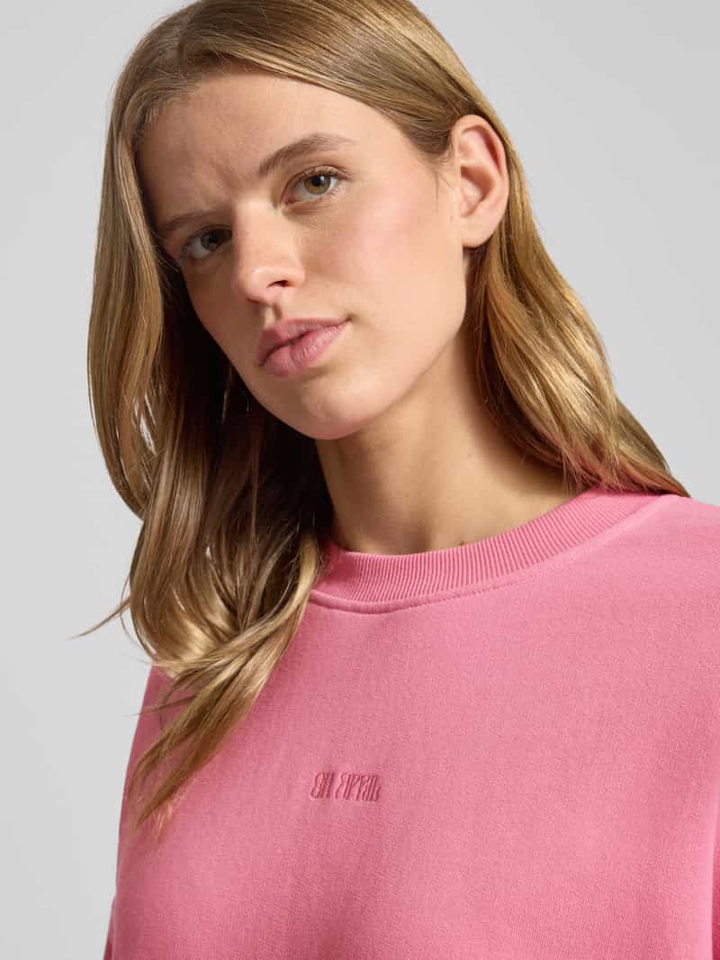 OH APRIL Oversized sweatshirt met ribboorden