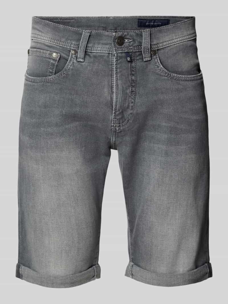Pierre Cardin Regular fit korte jeans in 5-pocketmodel model 'Sisteron'