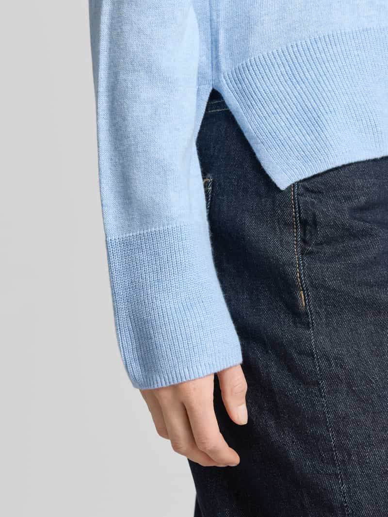 Tom Tailor Regular fit coltrui van een mix van katoen en kasjmier