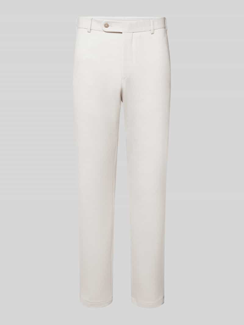 ATELIER TORINO Stoffen broek met Franse steekzakken