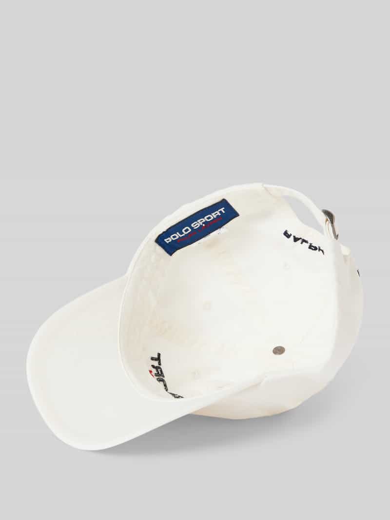 Polo Sport Baseballpet met labelstitching
