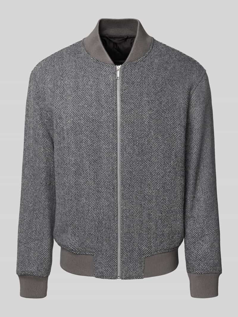 Selected Homme Regular fit bomberjack van wolmix model 'JENS'