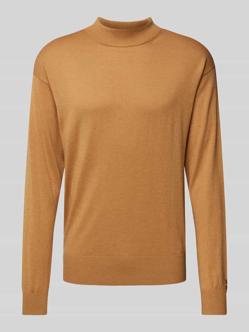 Regular fit gebreide pullover met wol model 'CORE'