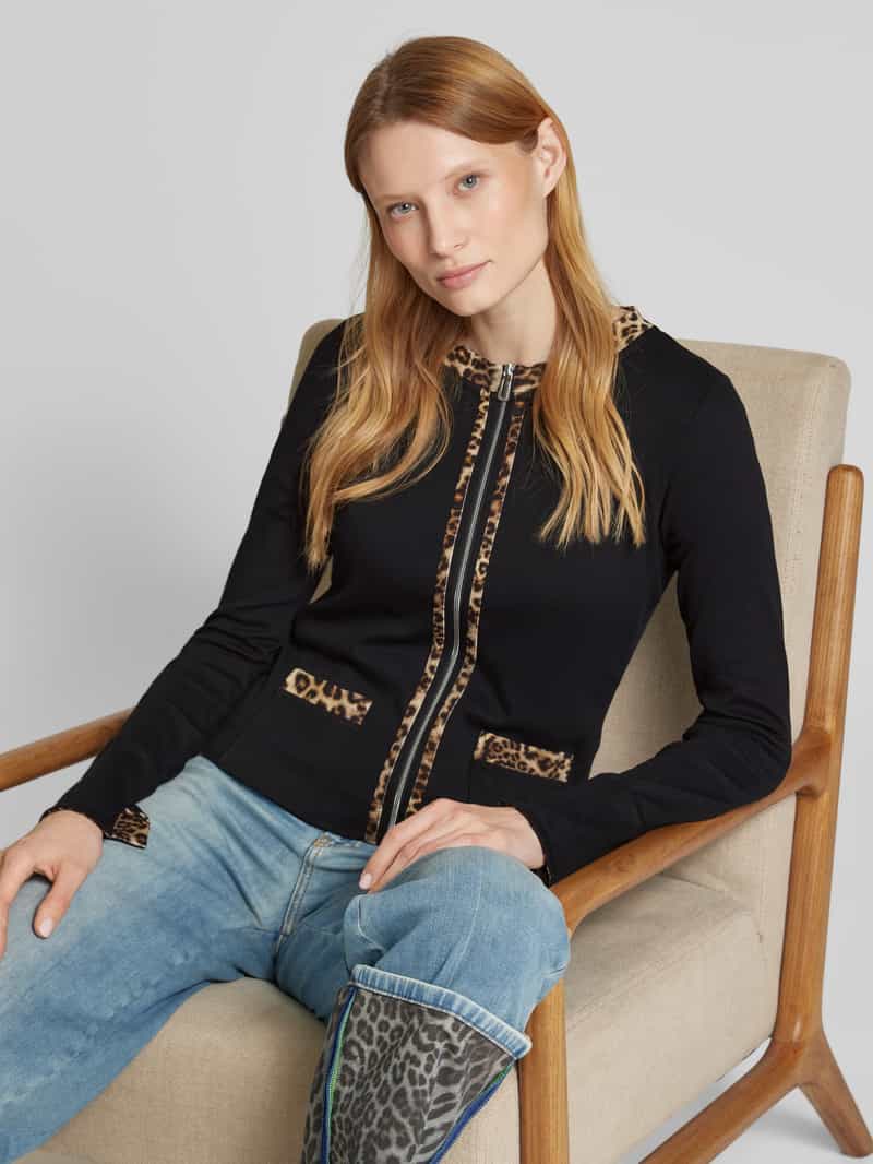 Marc Cain Jack met ronde hals model 'SPORTS'