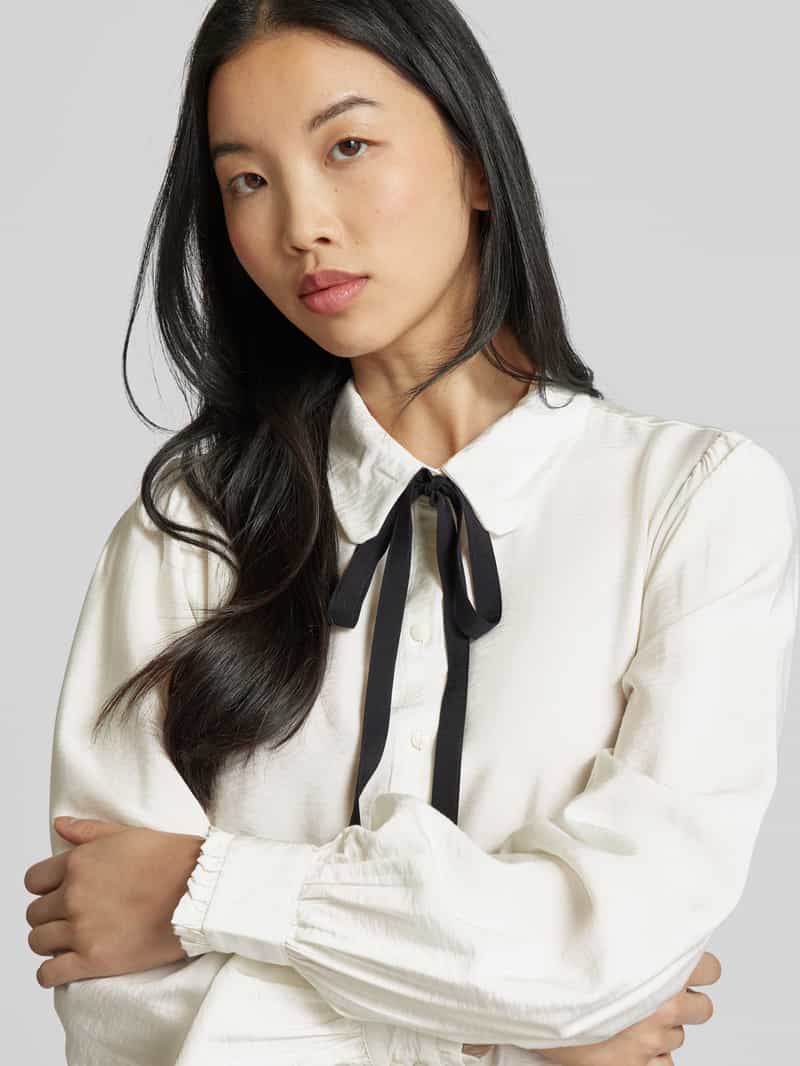 b.Young Regular fit blouse met ballonmouwen model 'Ibine'