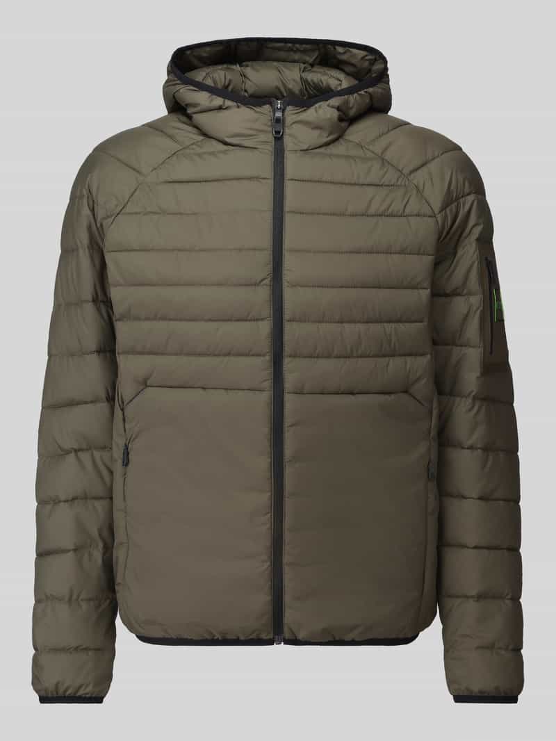 Regular fit gewatteerd jack met capuchon model 'OW_Urbanex'
