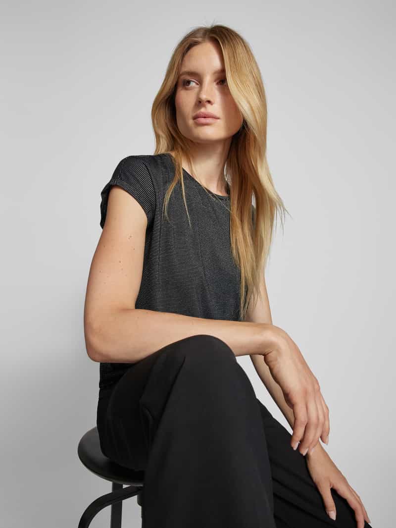 Vero Moda Top met ronde hals model 'LAVA'