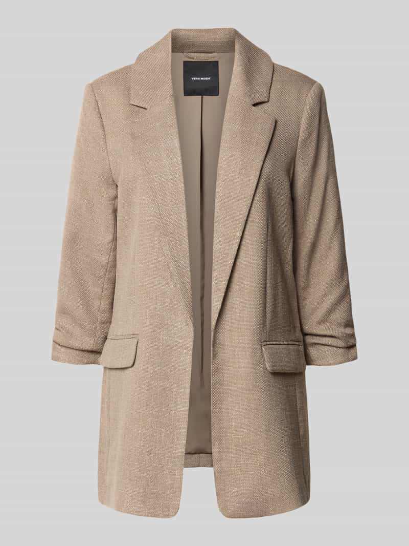 Vero Moda Regular fit lange blazer met viscose model 'FRIDA'