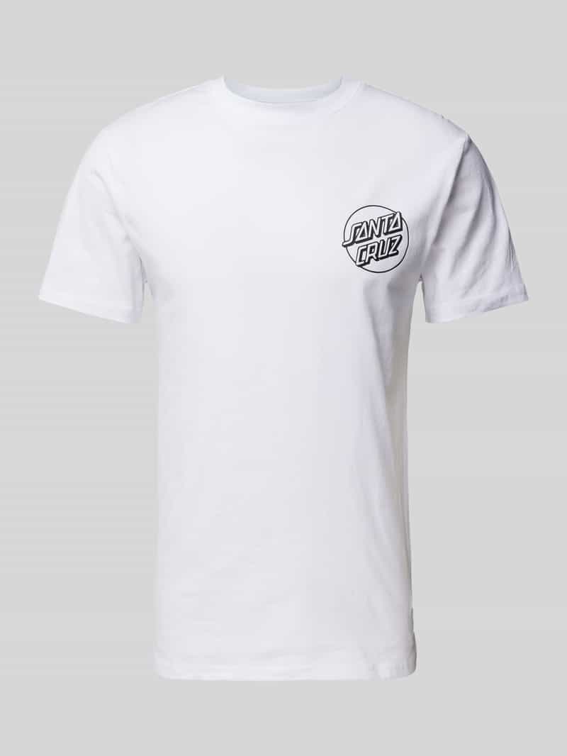 Santa Cruz T-shirt met labelprint