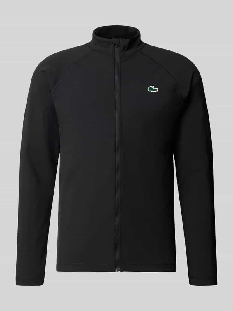 Slim Fit trainingsjack met logodetail