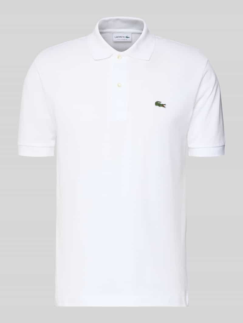 Poloshirt met labelstitching