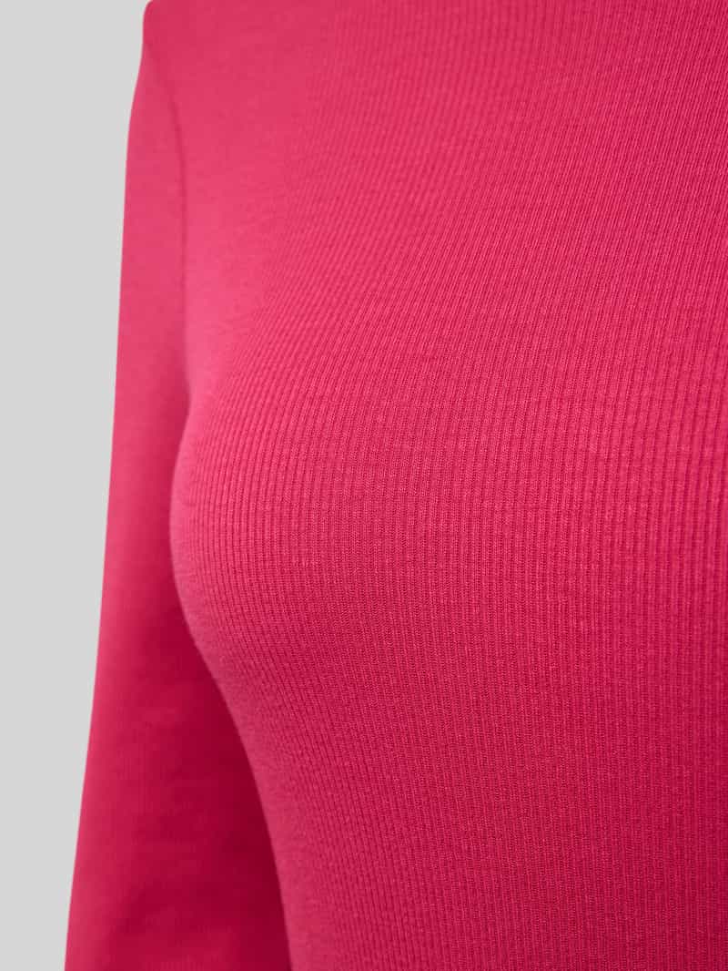 Christian Berg Woman Pyjamabovendeel in riblook met kant