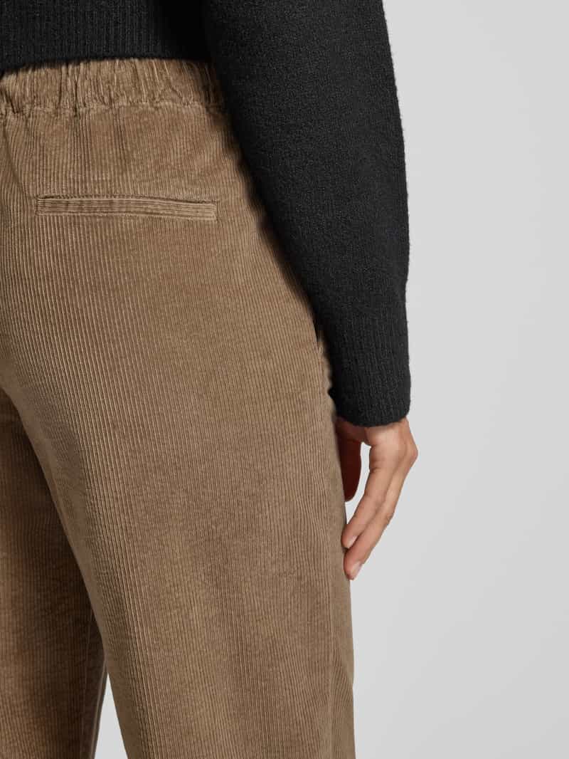 ARMEDANGELS Wide leg corduroy broek van katoenmix model 'JAIMILAA CORDUROY'