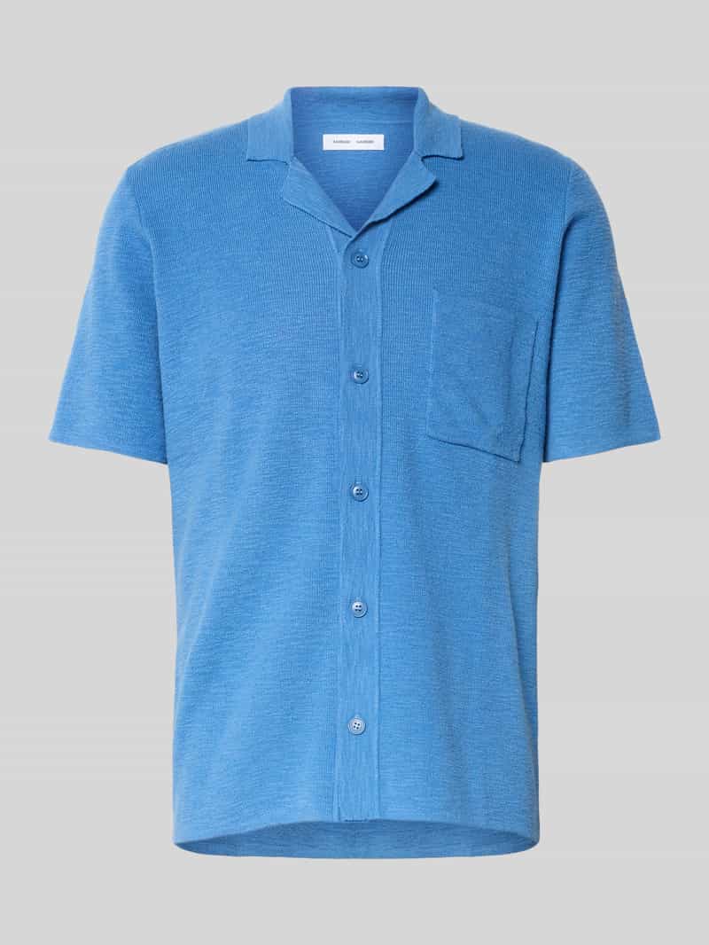 Samsøe Regular fit vrijetijdsoverhemd met borstzak model 'LARRY'