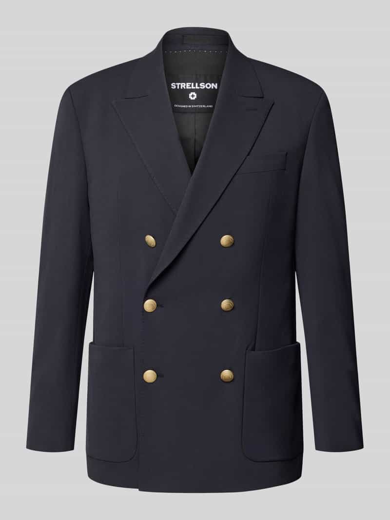 Strellson Slim fit colbert met wol model 'Ashton5'