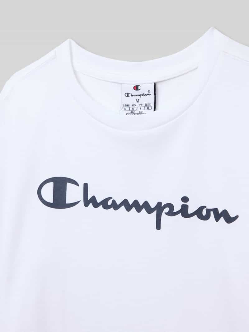 Champion Regular-fit shirt met lange mouwen met logoprint