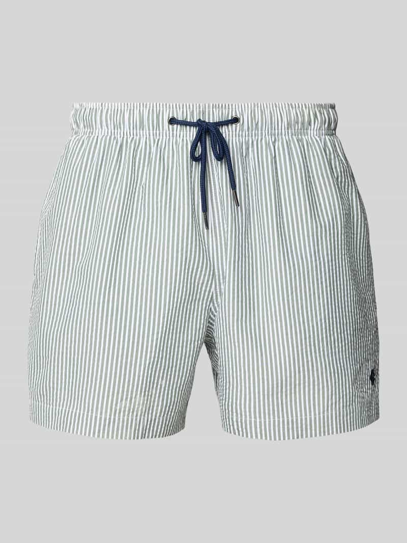 Zwembroek met elastische band en tunnelkoord