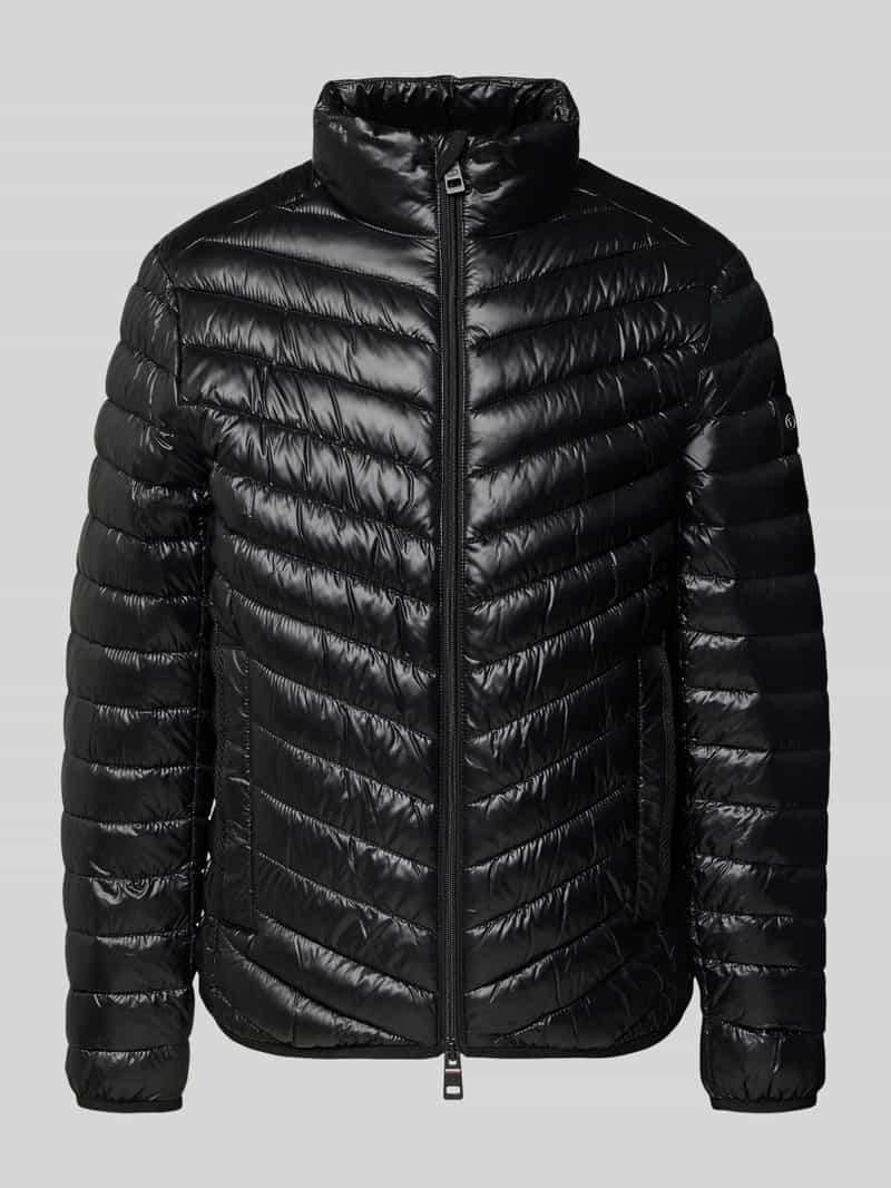 Tom Tailor Regular fit gewatteerd jack met mesh details