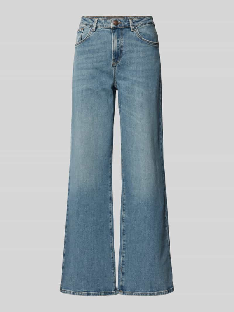 MOS MOSH Wide leg jeans in 5-pocketmodel, model 'Dara Galleon'