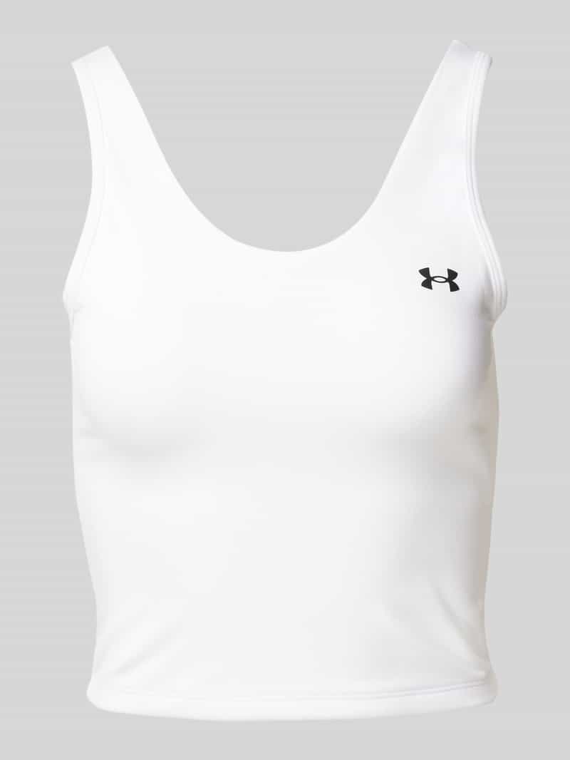 Under Armour Korte tanktop met boothals