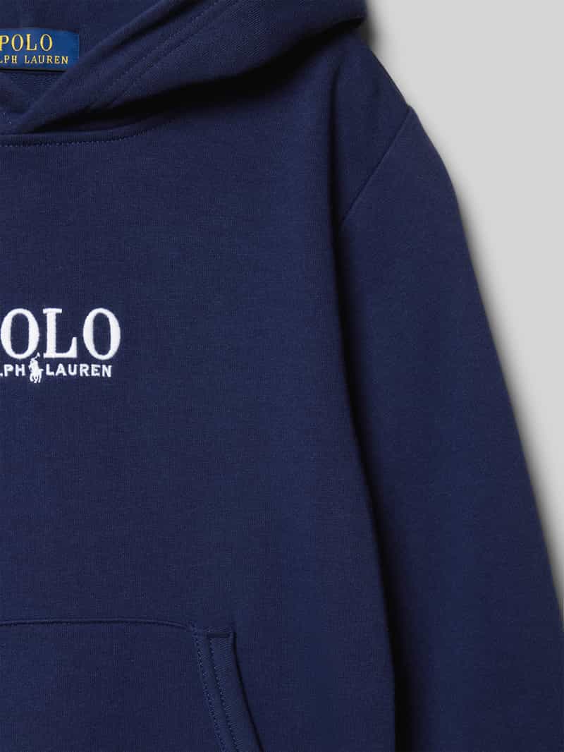 Polo Ralph Lauren Teens Hoodie met labelstitching