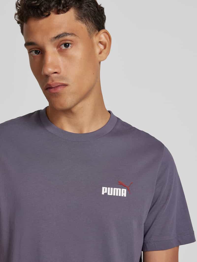 PUMA PERFORMANCE T-shirt met labelprint
