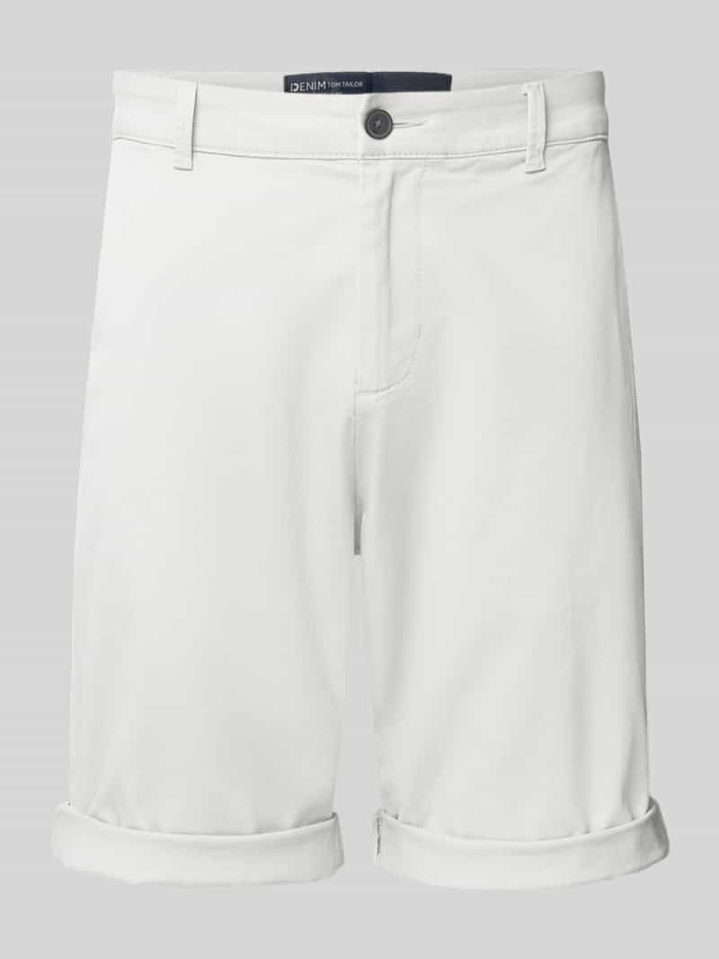 Regular fit bermuda's van katoenmix